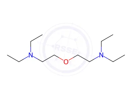 Chemical structure of 2,2'-Oxybis(N,N-diethylethanamine)