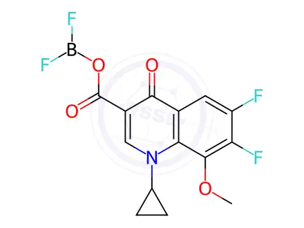 Chemical structure of Gatifloxacin Impurity 79