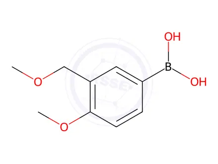 Chemical structure of (4-(Methoxymethoxy)-3-methylphenyl)boronic acid