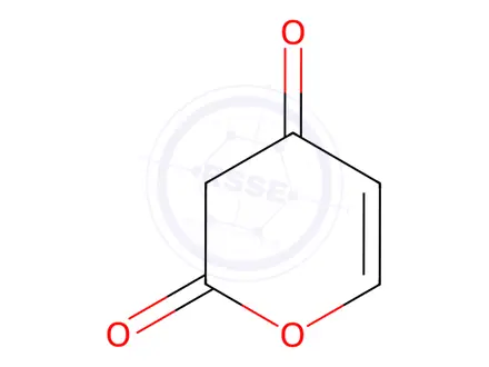 Chemical structure of 2H-Pyran-2,4(3H)-dione(9CI)