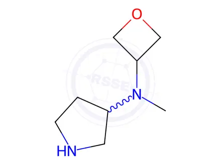 Chemical structure of N-methyl-N-(oxetan-3-yl)pyrrolidin-3-amine