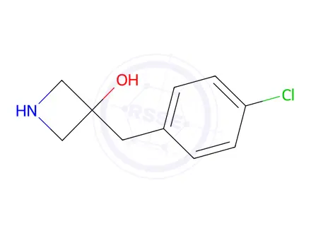 Chemical structure of 3-(4-Chlorobenzyl)azetidin-3-ol