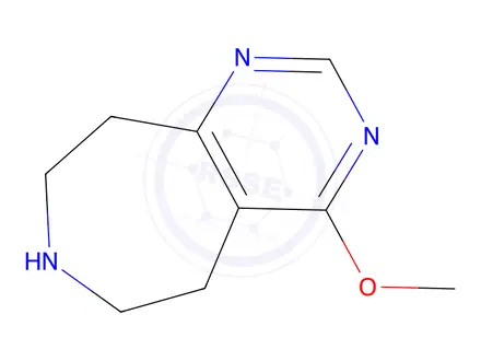 Chemical structure of 4-Methoxy-6,7,8,9-tetrahydro-5H-pyrimido[4,5-d]azepine