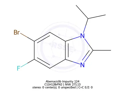 Chemical structure of Abemaciclib Impurity 339