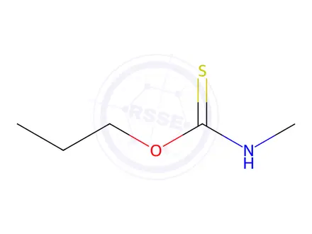 Chemical structure of O-Propyl methylcarbamothioate