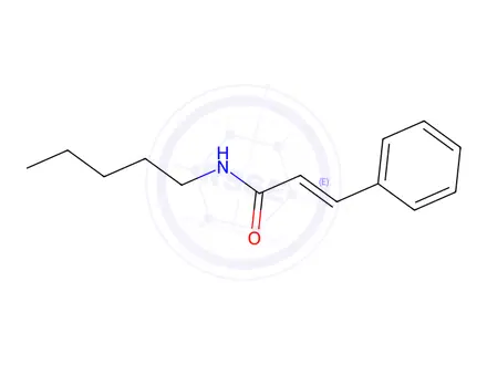 Chemical structure of N-PENTYL-3-PHENYL-2-PROPENAMIDE