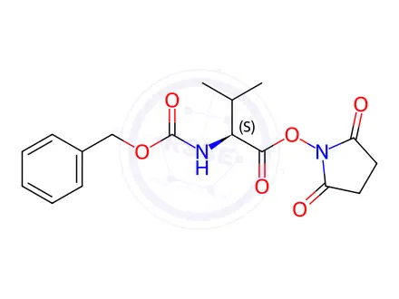 Chemical structure of Valine Impurity 126