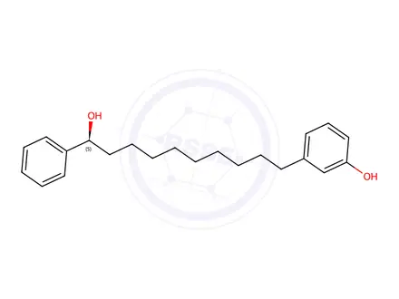 Chemical structure of kneglomeratanol