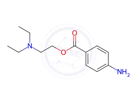 Chemical structure of Procaine