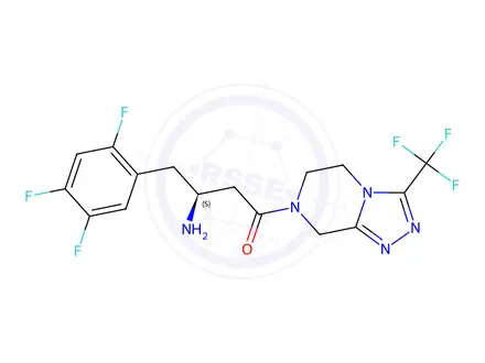 Chemical structure of Sitagliptin EP Impurity A