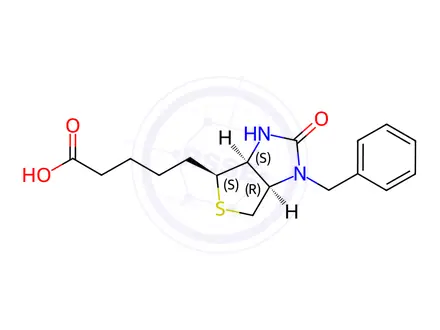 Chemical structure of 1’N-Benzyl Biotin