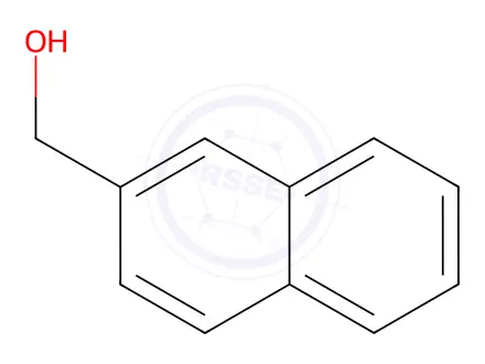Chemical structure of 2-Naphthalenemethanol