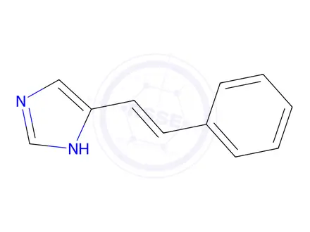 Chemical structure of 5-Styryl-1H-imidazole