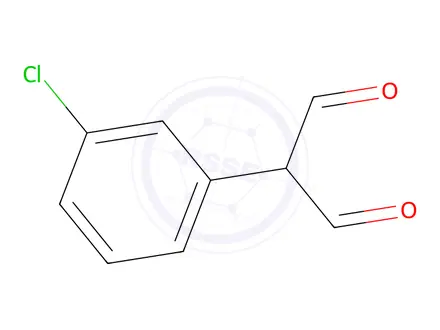 Chemical structure of 2-(3-Chlorophenyl)propanedial