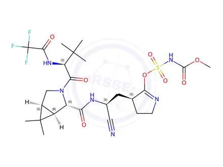 Chemical structure of Nirmatrelvir Impurity 7