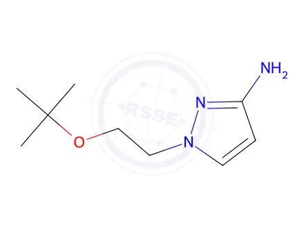 Chemical structure of 1-(2-(Tert-butoxy)ethyl)-1h-pyrazol-3-amine