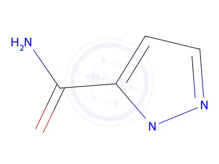 Chemical structure of 1-methyl-1H-pyrazole-5-carboxamide