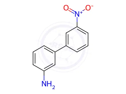 Chemical structure of 3-AMINO-3'-NITROBIPHENYL HYDROCHLORIDE