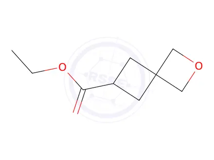 Chemical structure of Ethyl 2-oxaspiro[3.3]heptane-6-carboxylate