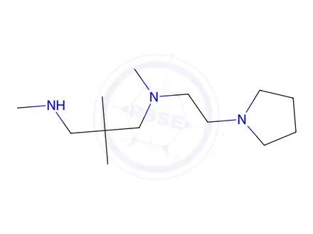 Chemical structure of N1,N3,2,2-tetramethyl-N1-(2-(pyrrolidin-1-yl)ethyl)propane-1,3-diamine