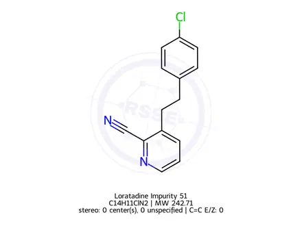 Chemical structure of 3-(p-Chlorophenethyl)picolinonitrile