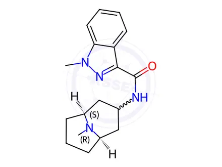 Chemical structure of exo-Granisetron