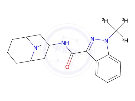 Chemical structure of Granisetron-d3