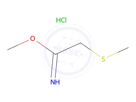 Chemical structure of Methyl 2-(methylthio)acetimidate hydrochloride