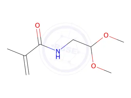 Chemical structure of N-(2,2-Dimethoxyethyl)-2-methylpropenamide
