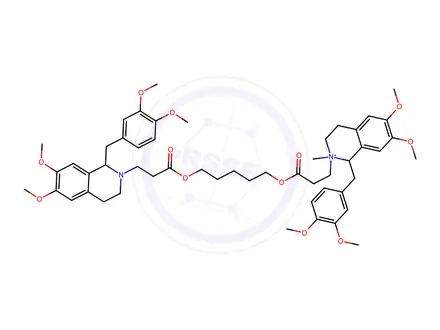 Chemical structure of Atracurium Besilate Impurity 56 (Atracurium Besilate EP Impurity A)