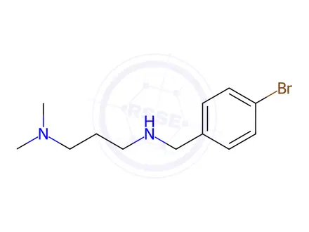 Chemical structure of N1-(4-bromobenzyl)-N3,N3-dimethylpropane-1,3-diamine