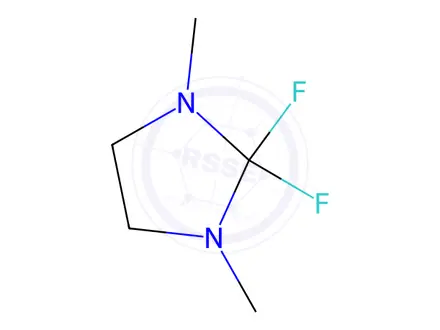 Chemical structure of 2,2-Difluoro-1,3-dimethylimidazolidine