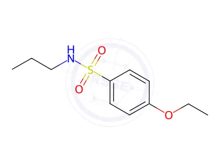 Chemical structure of 4-Ethoxy-n-propylbenzene-1-sulfonamide