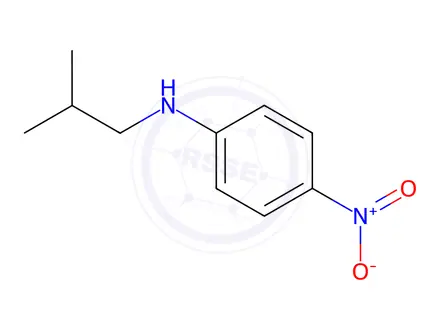 Chemical structure of n-Isobutyl-4-nitroaniline