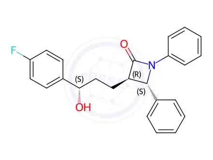 Chemical structure of Ezetimibe Impurity 245