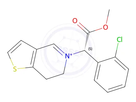 Chemical structure of Clopidogrel Oxidative (Impurity-F)