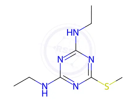 Chemical structure of Simetryn