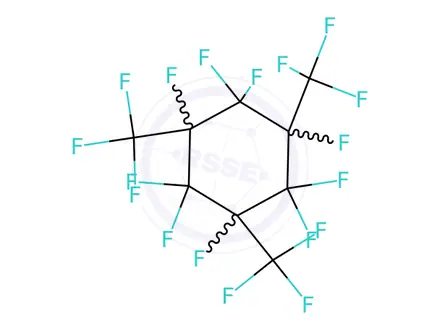 Chemical structure of Perfluoro-1,3,5-trimethylcyclohexane