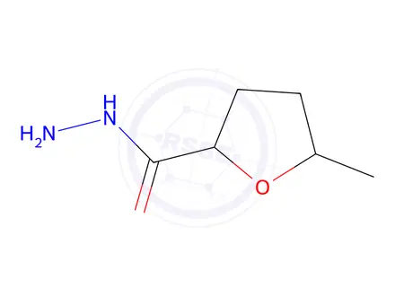 Chemical structure of 5-methyloxolane-2-carbohydrazide