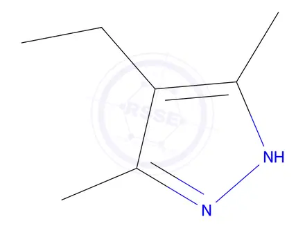 Chemical structure of 4-ethyl-3,5-dimethyl-1H-pyrazole