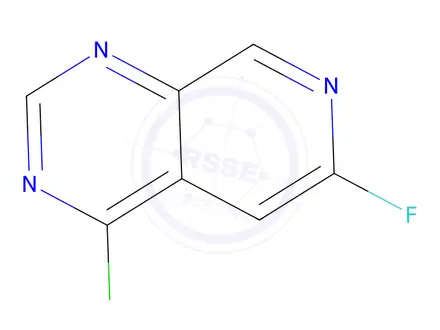 Chemical structure of 4-CHLORO-6-FLUOROPYRIDO[3,4-D]PYRIMIDINE