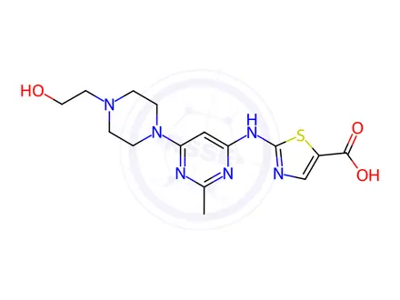 Chemical structure of Dasatinib Hydrolytic Impurity