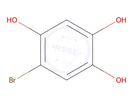 Chemical structure of 5-Bromobenzene-1,2,4-triol