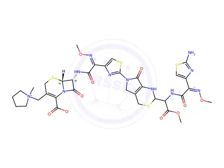 Chemical structure of Cefepime Impurity 27