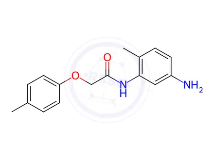 Chemical structure of N-(5-Amino-2-methylphenyl)-2-(4-methylphenoxy)-acetamide