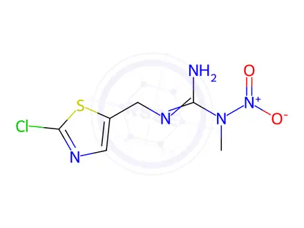 Chemical structure of Thiamethoxam Impurity 14