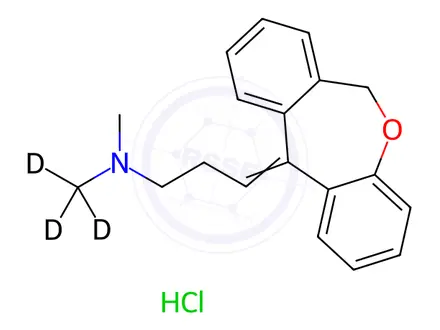 Chemical structure of (Z)-Doxepin-d3