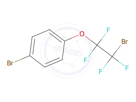 Chemical structure of 1-bromo-4-(2-bromo-1,1,2,2-tetrafluoroethoxy)benzene