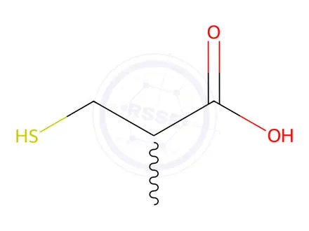 Chemical structure of Captopril EP Impurity C