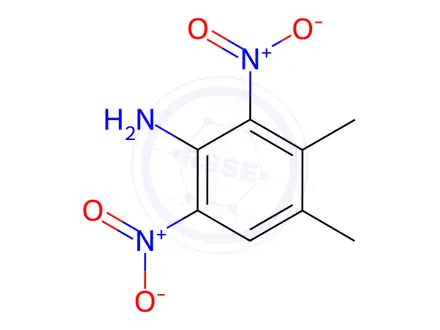 Chemical structure of 3,4-Dimethyl-2,6-dinitro-phenylamine